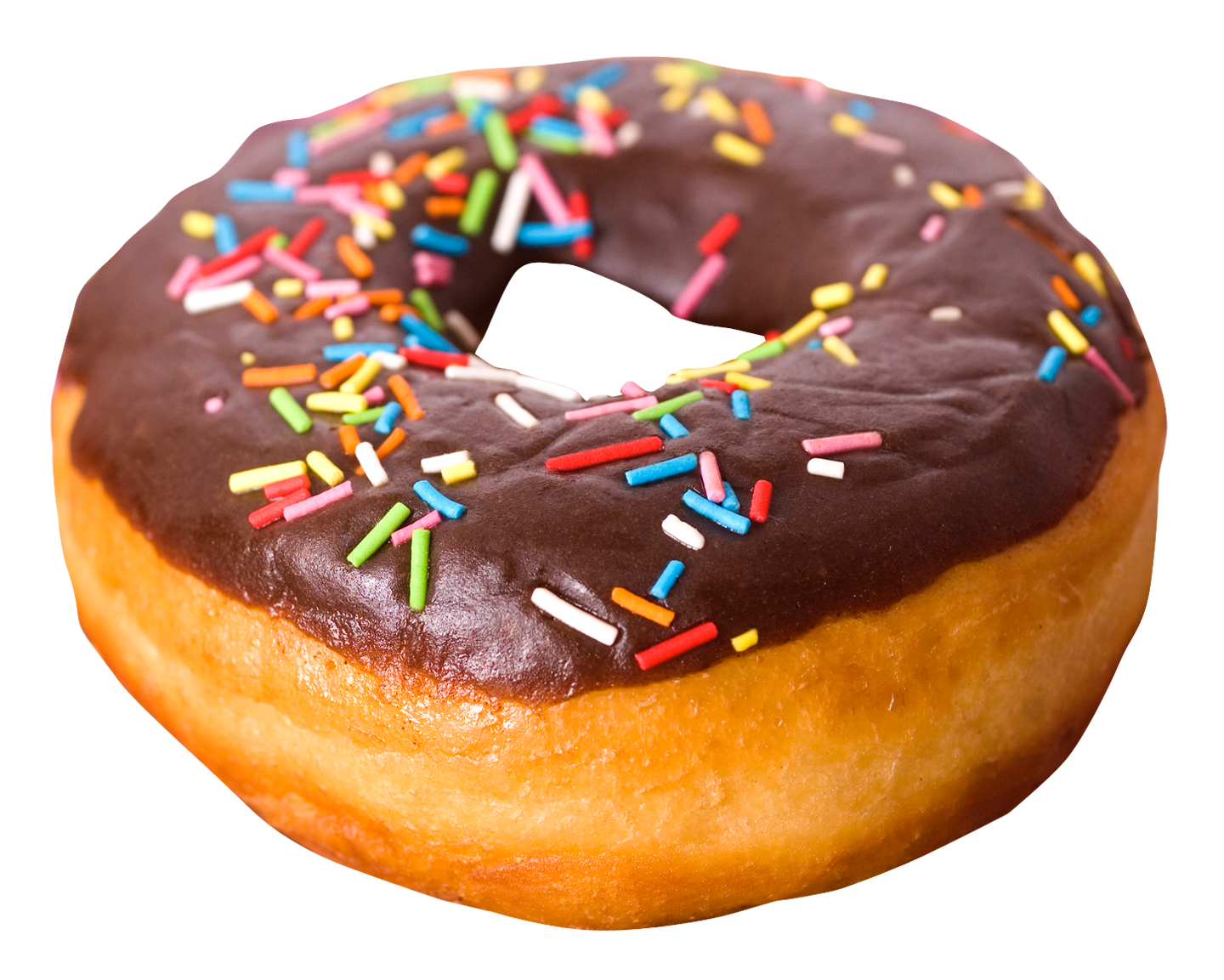 Chocolate Sprinkled Donut.png PNG