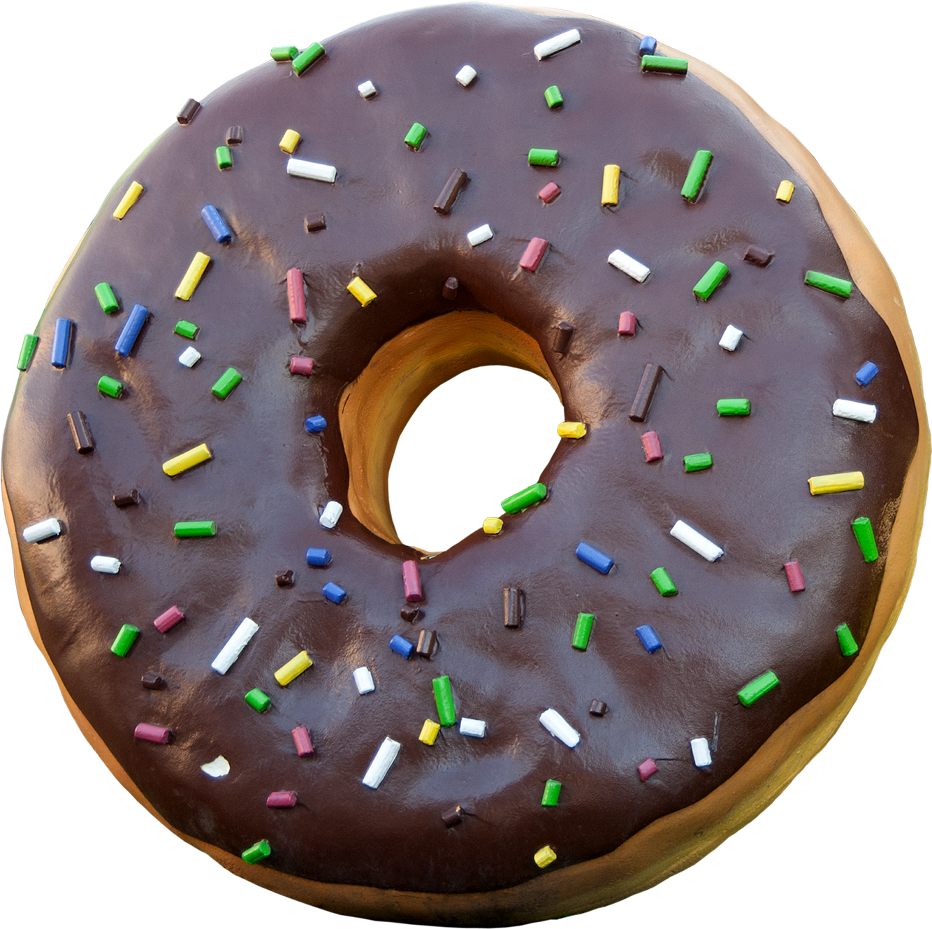 Chocolate Sprinkled Doughnut.png PNG