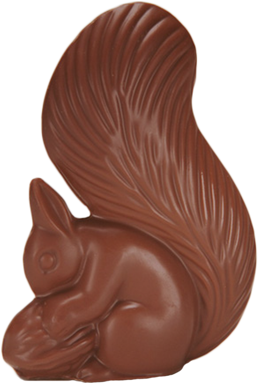 Download Chocolate Squirrel Sculpture | Wallpapers.com