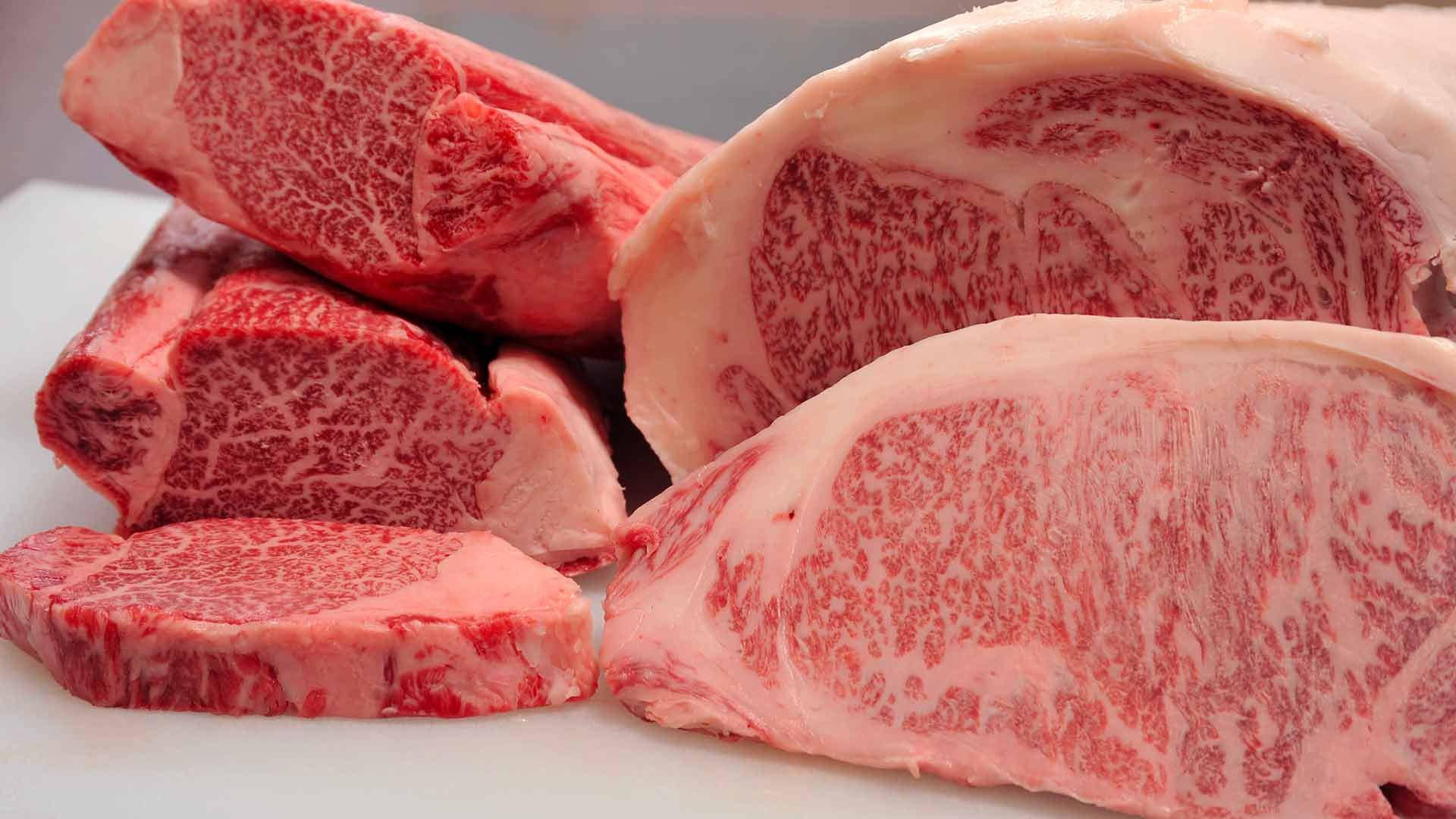 Selecciónde Cortes De Carne De Kobe Fondo de pantalla