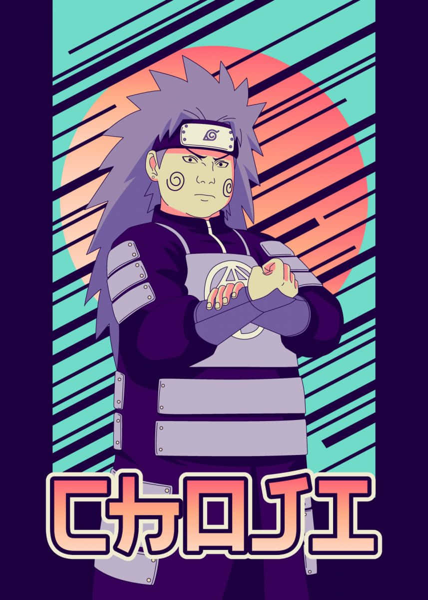 A Naruto T - Shirt With The Word Iad Wallpaper
