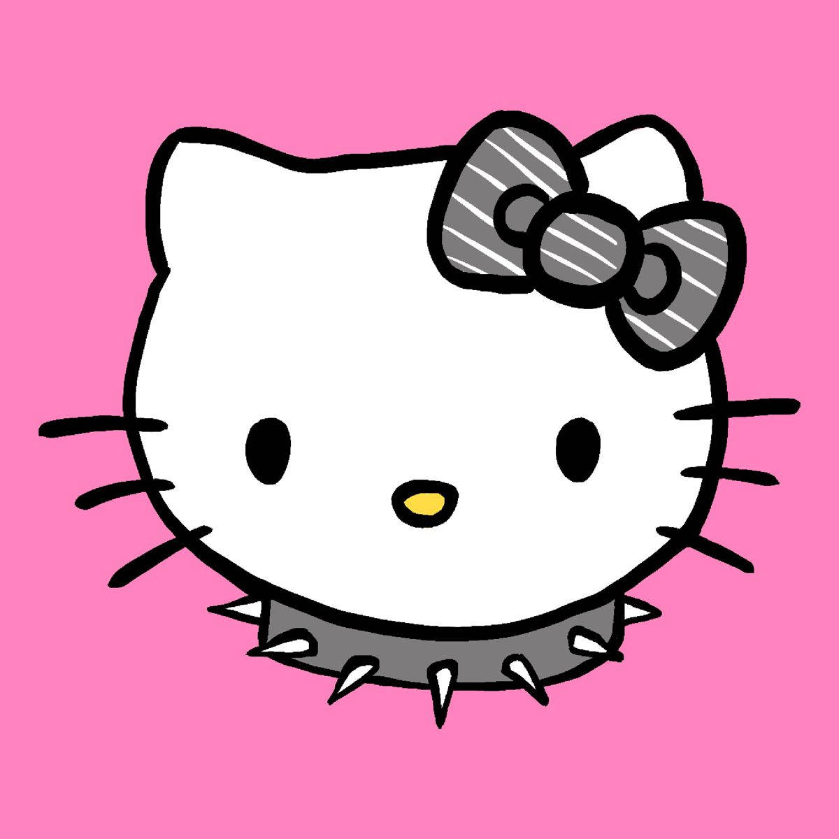 Choker Necklace Cartoon Hello Kitty Pfp Wallpaper