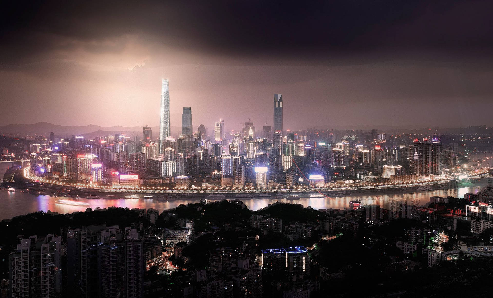Chongqing China Nightview
