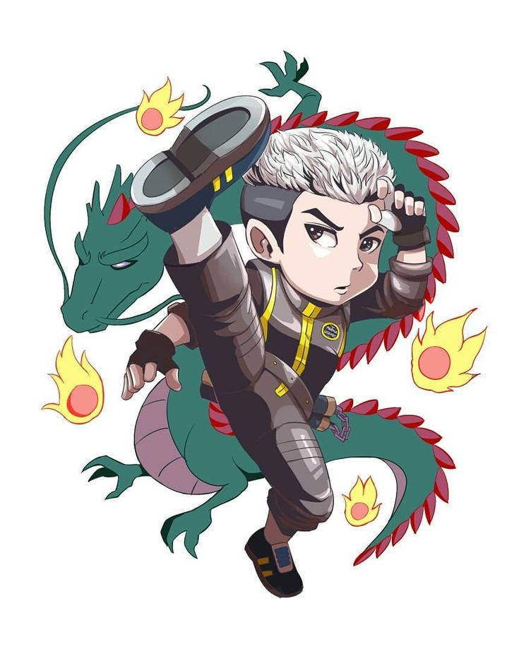Chou Mobile Legend Dragon Boy Character