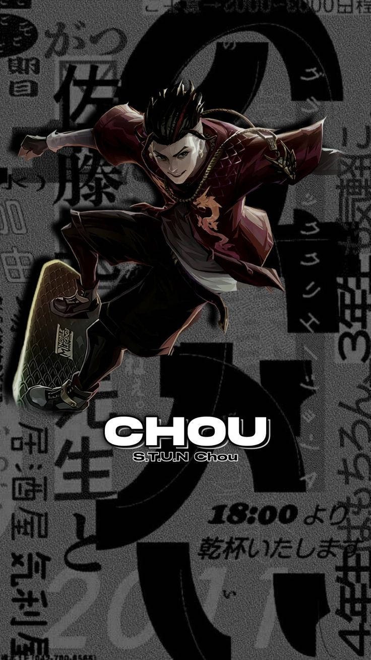 Chou Mobile Legend S.t.u.n. Skin Character Wallpaper
