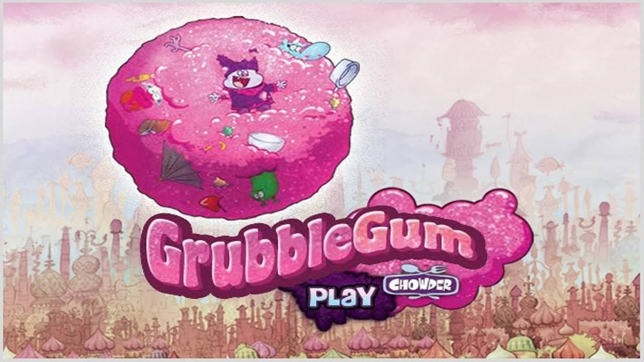 Chowder Cartoon Grubble Gum Game Wallpaper