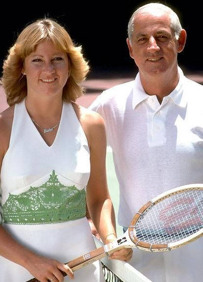 Chris Evert - A Legend Of Tennis Wallpaper