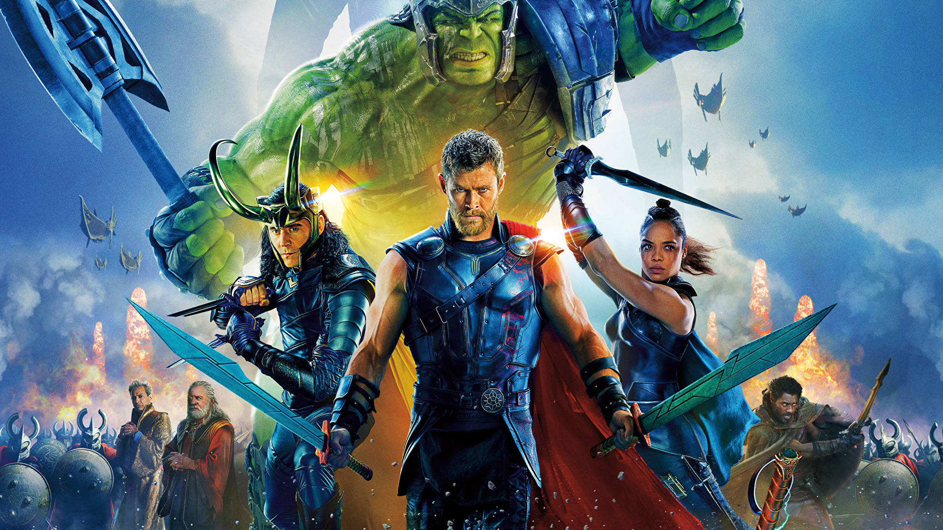 Chris Hemsworth in Marvel's Avengers Wallpaper
