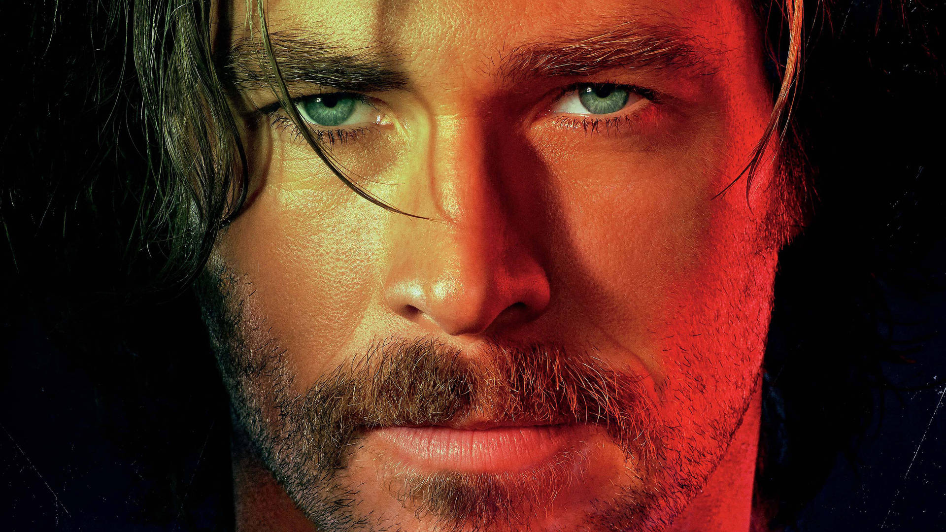 Chris Hemsworth Close-up Portrait