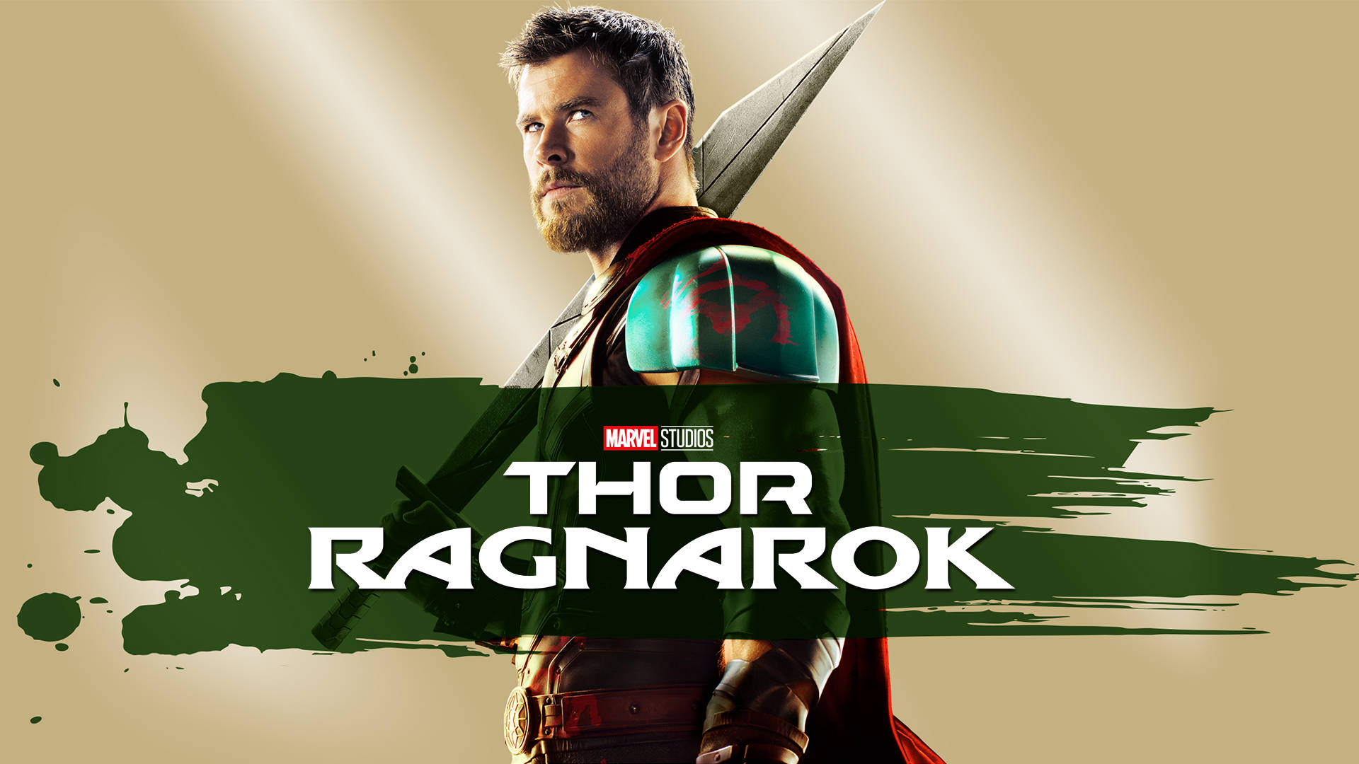 Chris Hemsworth In Thor Ragnarok Background