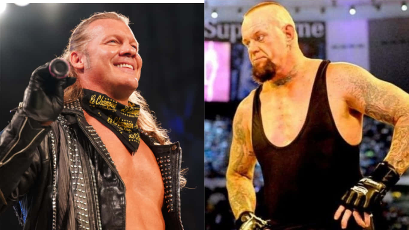 Chris Jericho Aew Undertaker Streak Background
