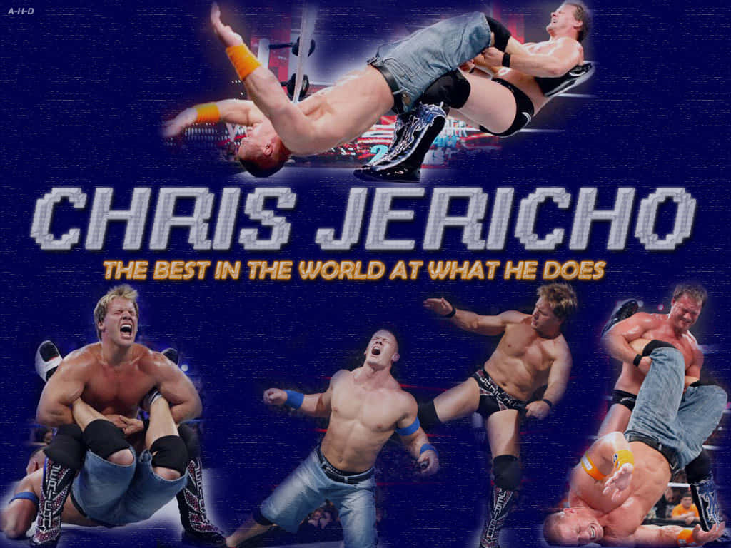 Chris Jericho Besting John Cena Wallpaper