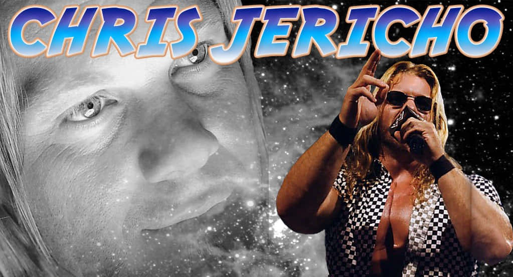 Fanartde Chris Jericho Usando Gafas De Sol Estrelladas Fondo de pantalla