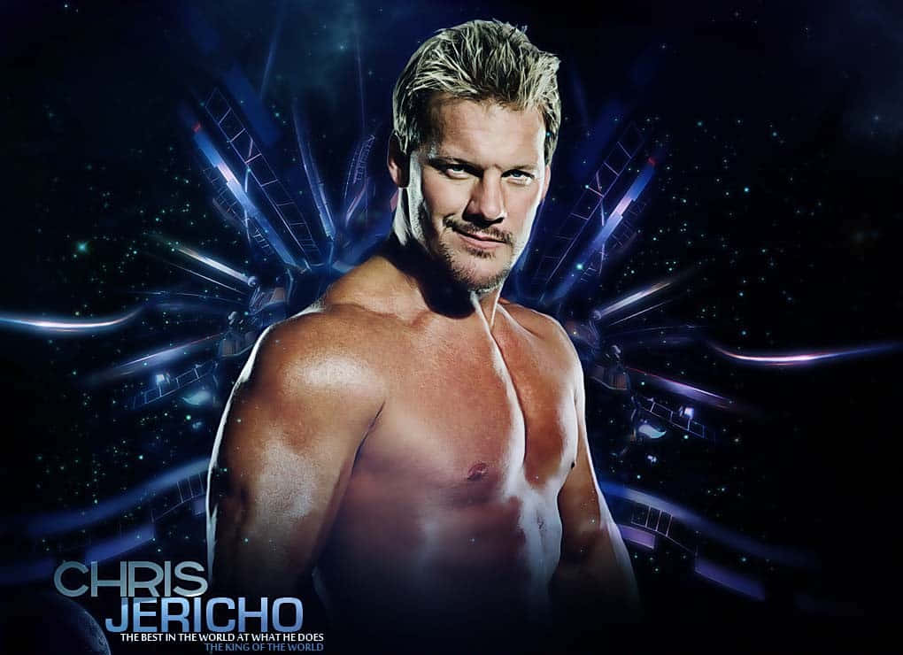 Chris Jericho WWE Mandig Shirtløs Billede Tapet Wallpaper
