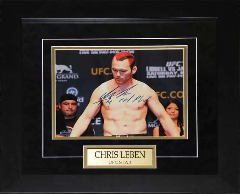 Chrisleben, Luchador De Peso Medio De Ufc Fondo de pantalla