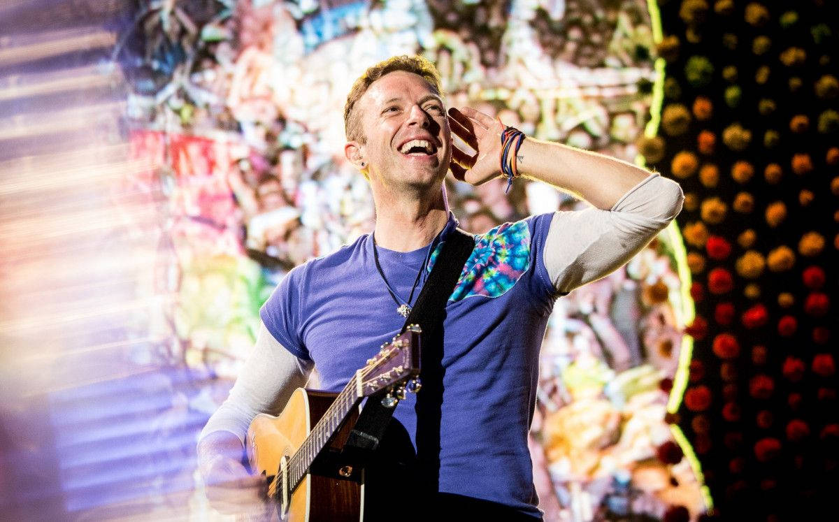 Chris Martin Music Poster Picture