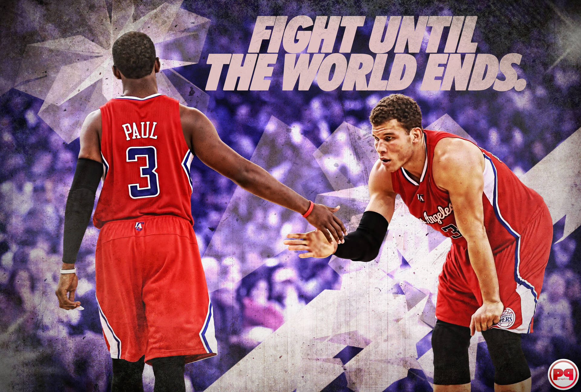 Chris Paul Clippers With Blake Griffin Wallpaper
