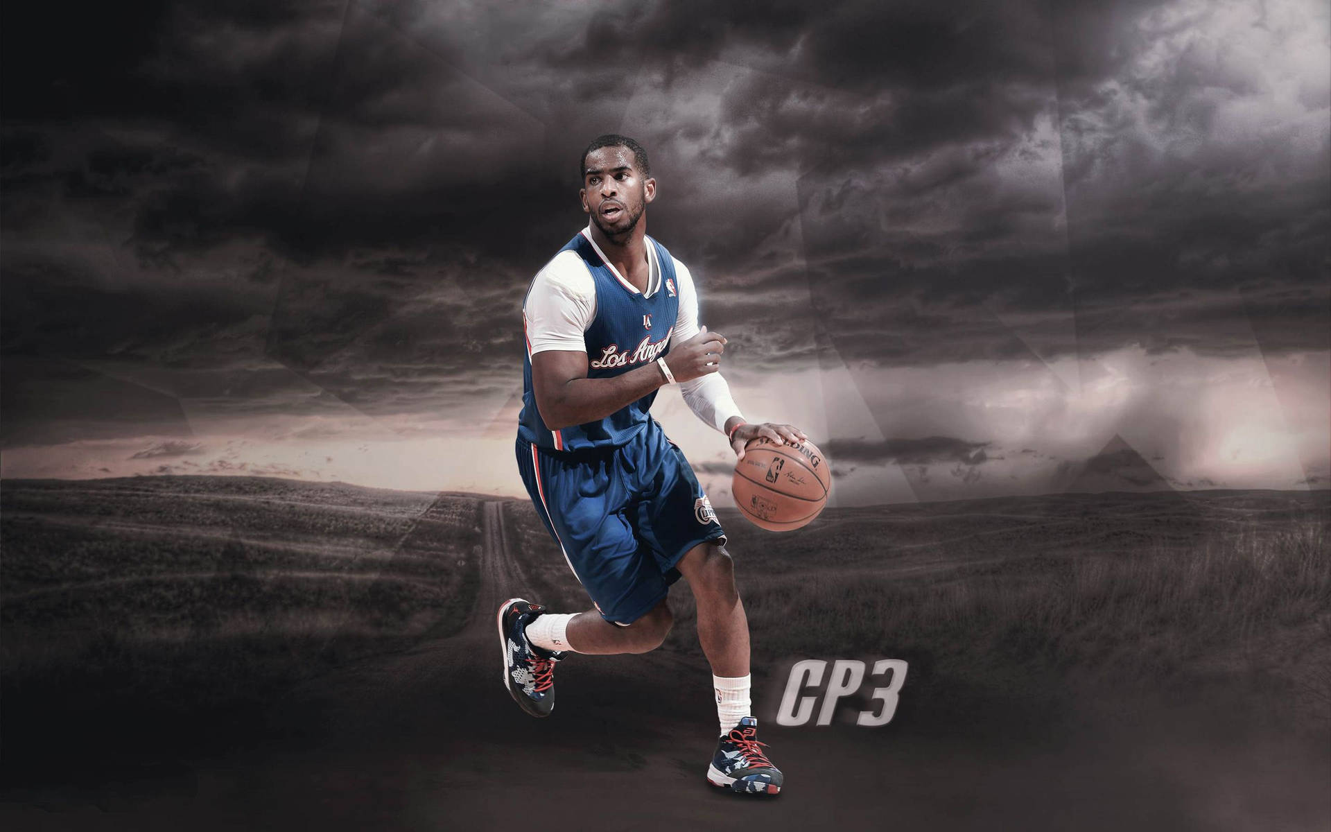 Chrispaul Cp3 Clippers (in German): Chris Paul Cp3 Clippers Wallpaper