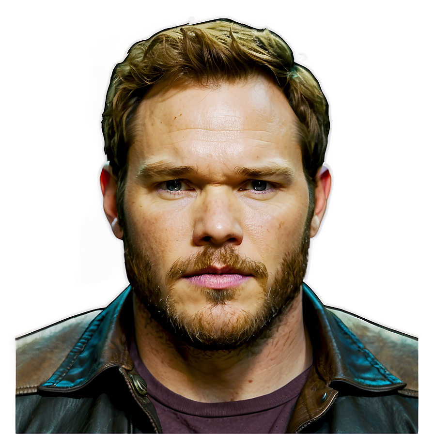 Download Chris Pratt Beard Look Png 22 | Wallpapers.com