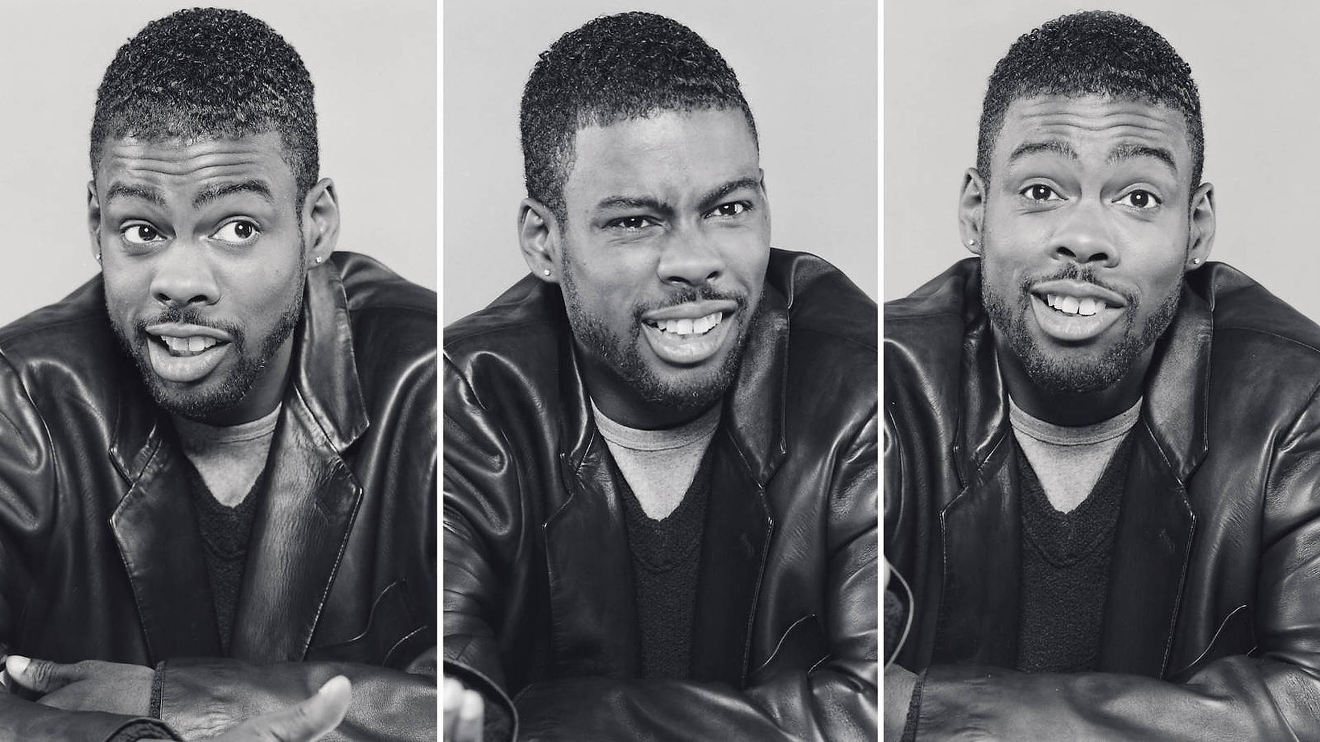Chris Rock - A Blending of Humor and Thoughtfulness Wallpaper