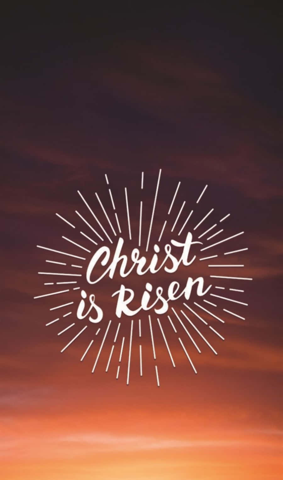 Christ Is Risen Quote Aesthetic Wallpaper