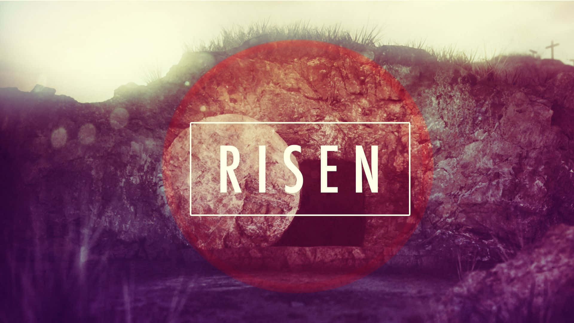 "Christ Is Risen—Glorifying The Name Of Our Lord" Wallpaper