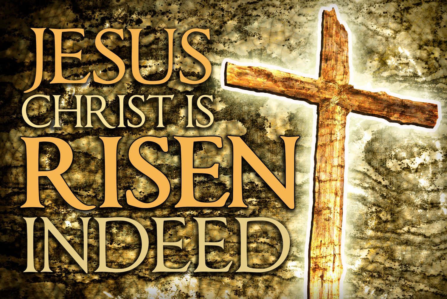 "Christ Is Risen and We Rejoice in His Resurrection!" Wallpaper