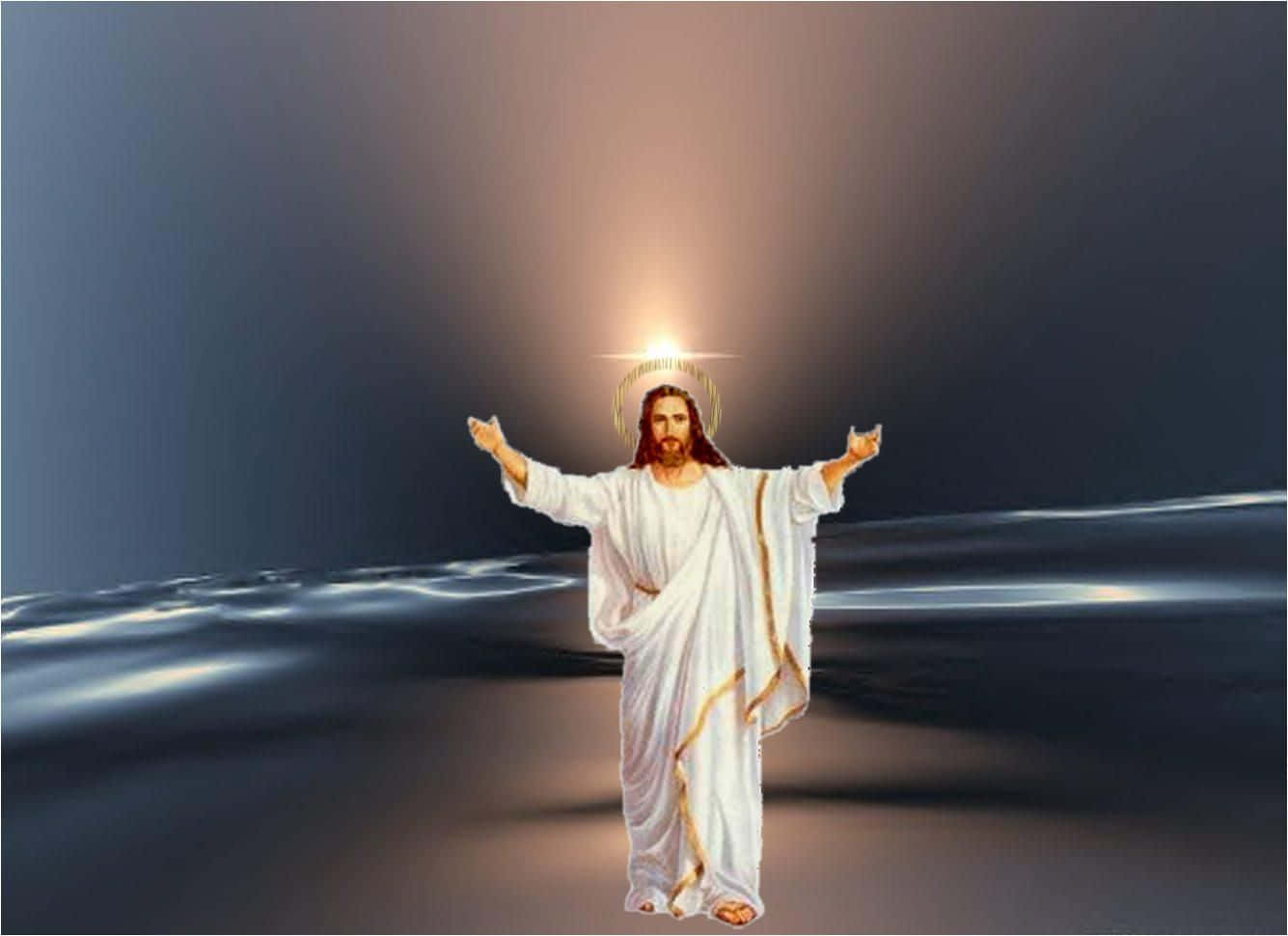 "Christ Is Risen, He Is Risen Indeed" Wallpaper