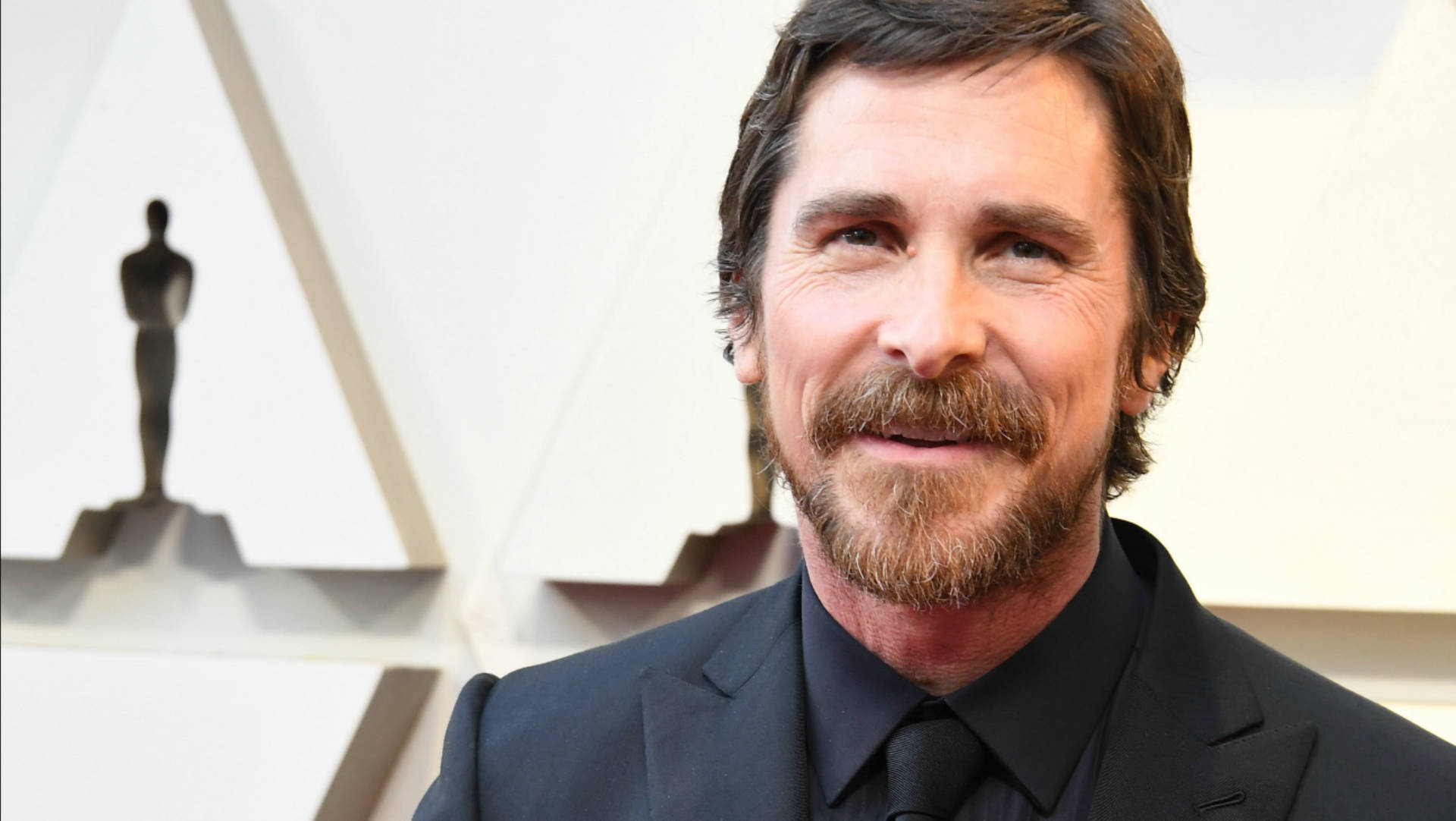 Christian Bale At Oscars 2011 Background