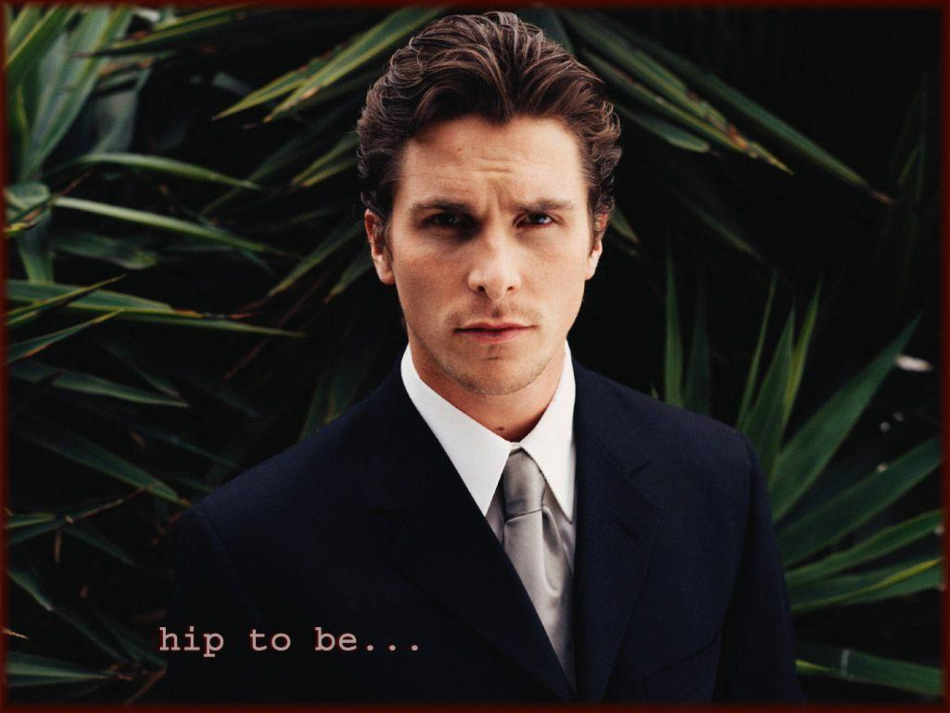 Christian Bale Hip To Be Background