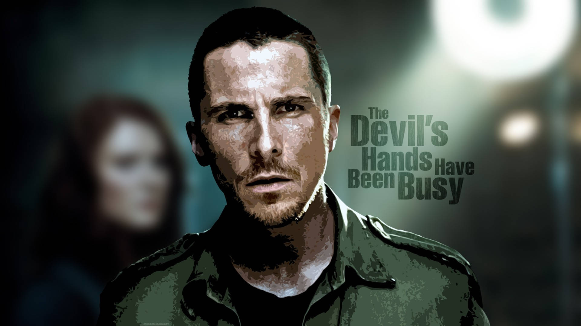 Christian Bale Terminator Salvation Background