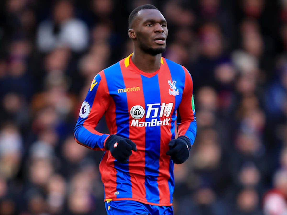 Christian Benteke During Match With Newcastle United Wallpaper