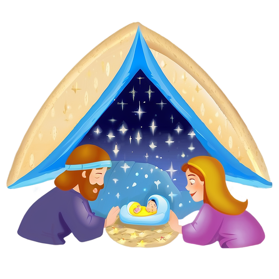 Download Christian Christmas Nativity Png Ldg | Wallpapers.com