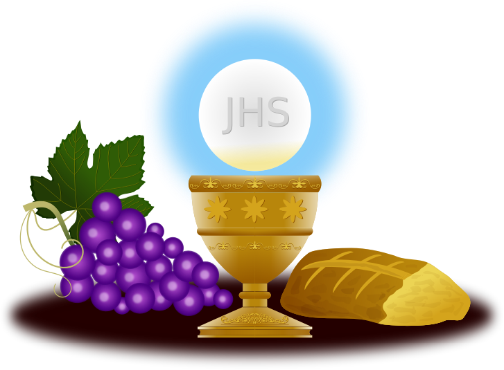 Christian Communion Elements Illustration PNG