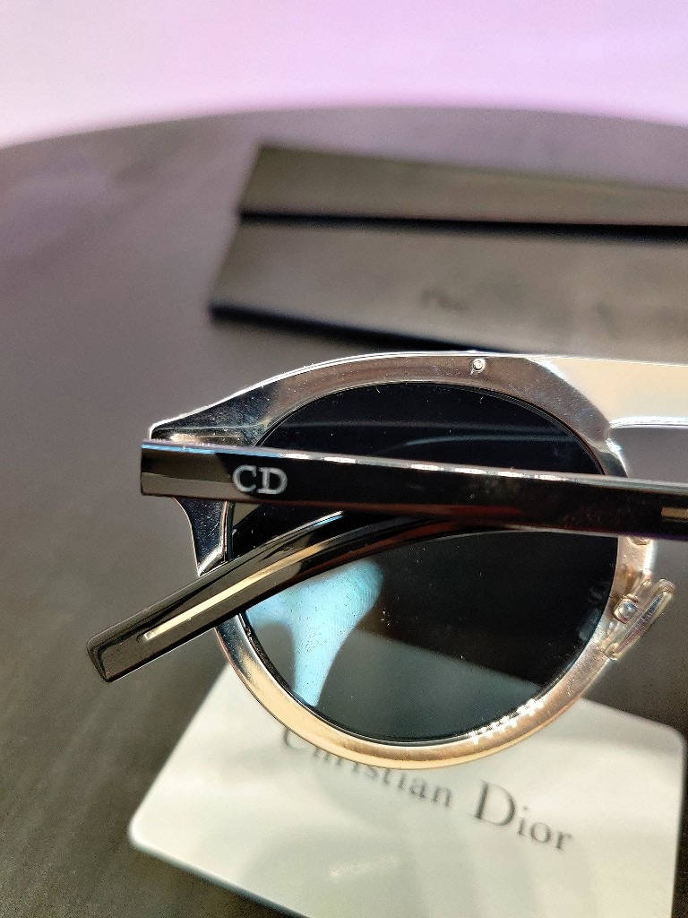 Christian Dior Black Sunglasses Background