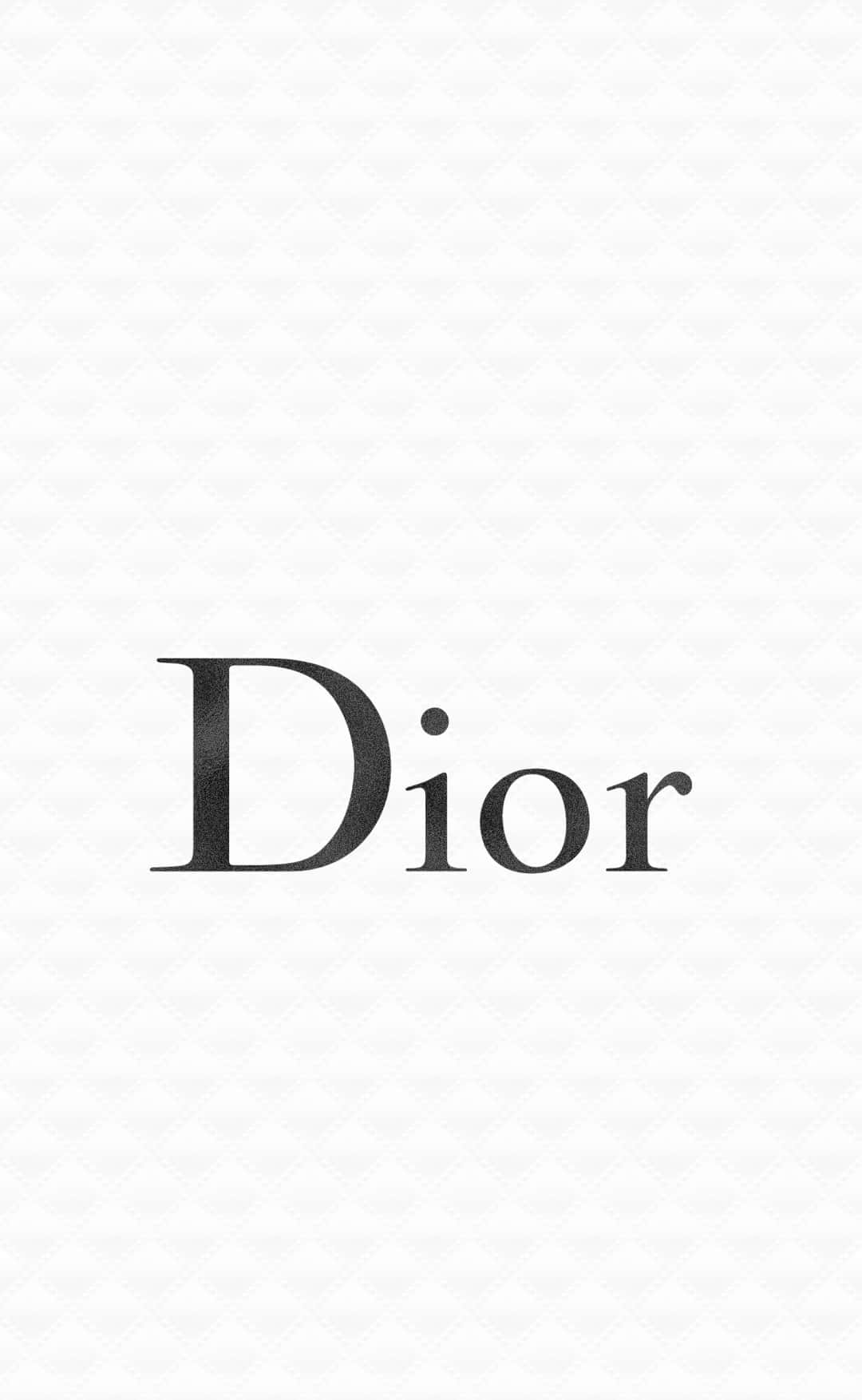 Download Christian Dior Logo White Background Wallpaper | Wallpapers.com