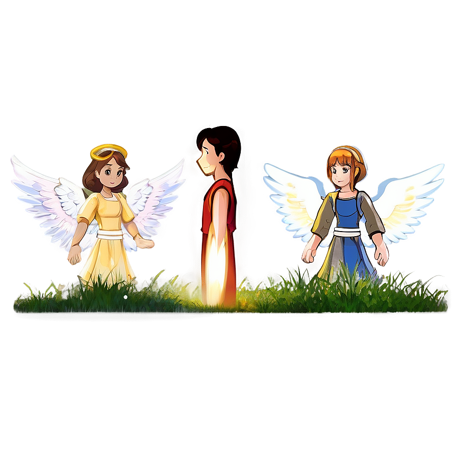 Christian Guardian Angel Png Tng PNG