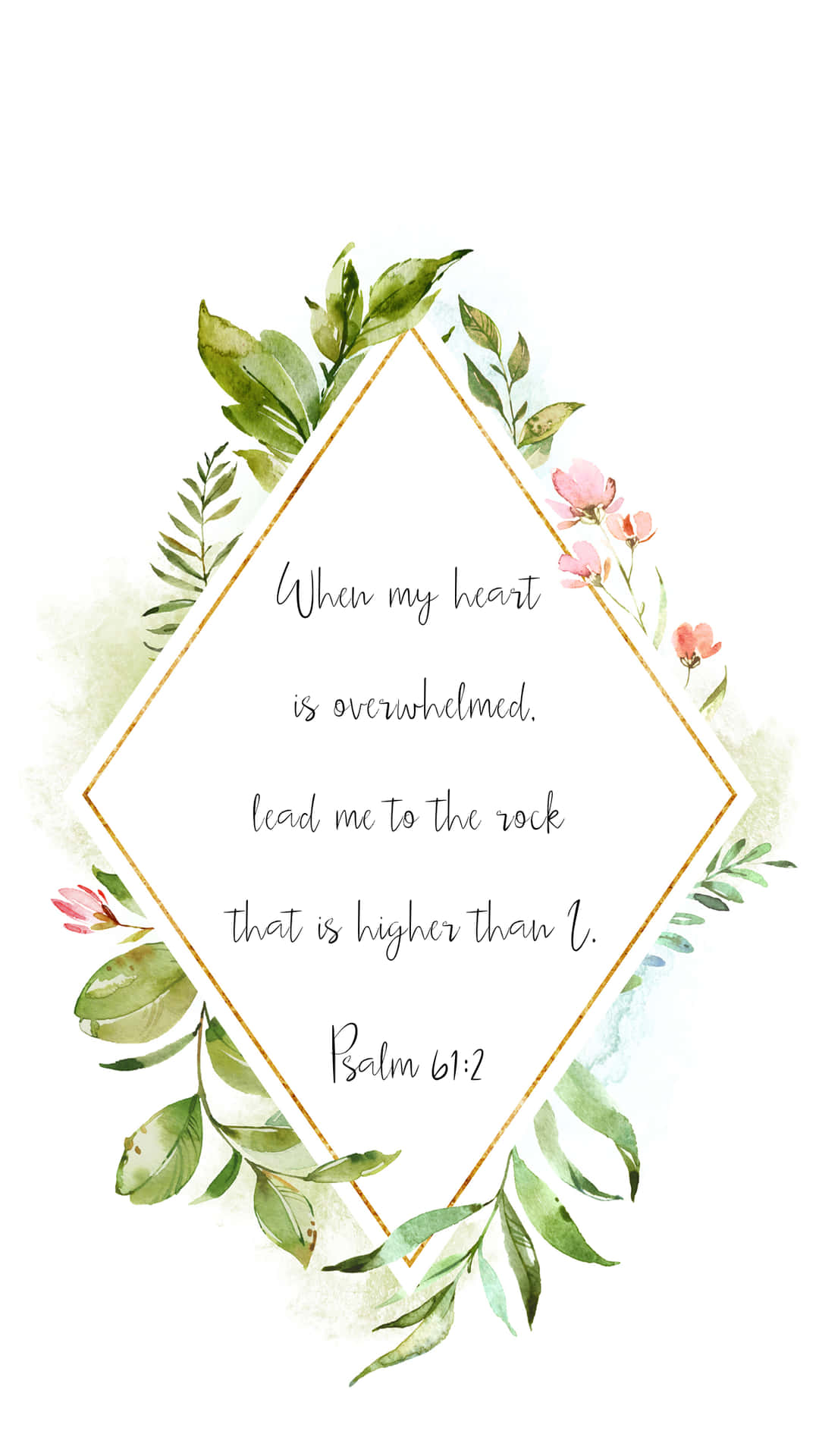 "Trust in the Lord with all your heart and lean not on your own understanding." Proverbs 3:5 Wallpaper