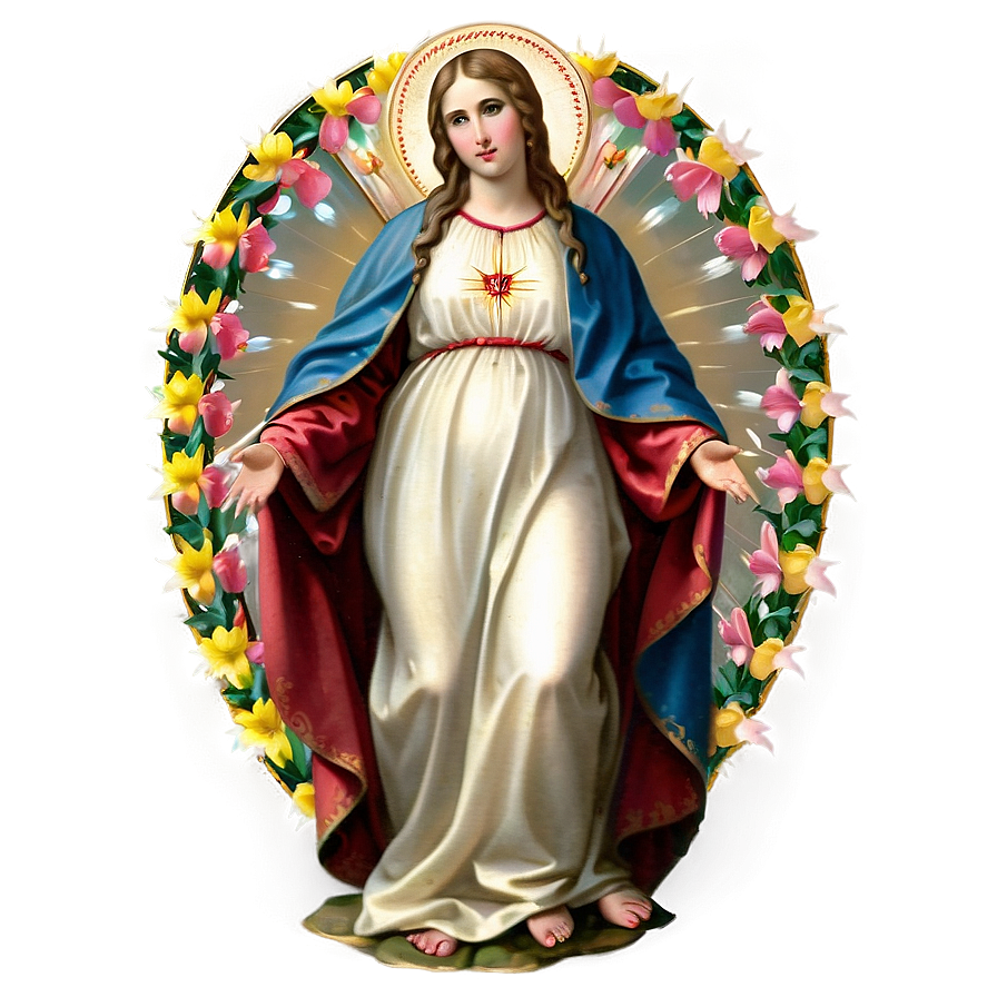 Download Christian Virgin Mary Png 51 | Wallpapers.com