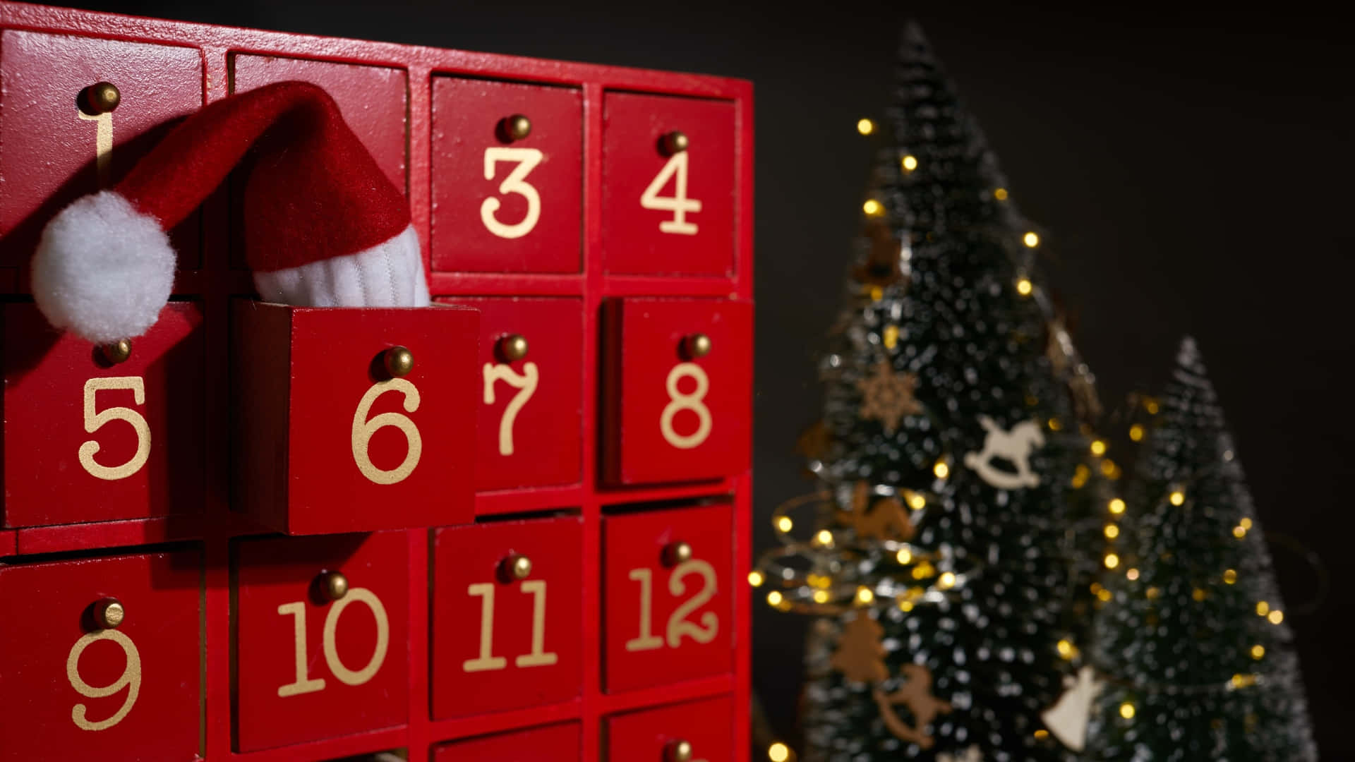 Christmas Advent Calendar Countdown Wallpaper