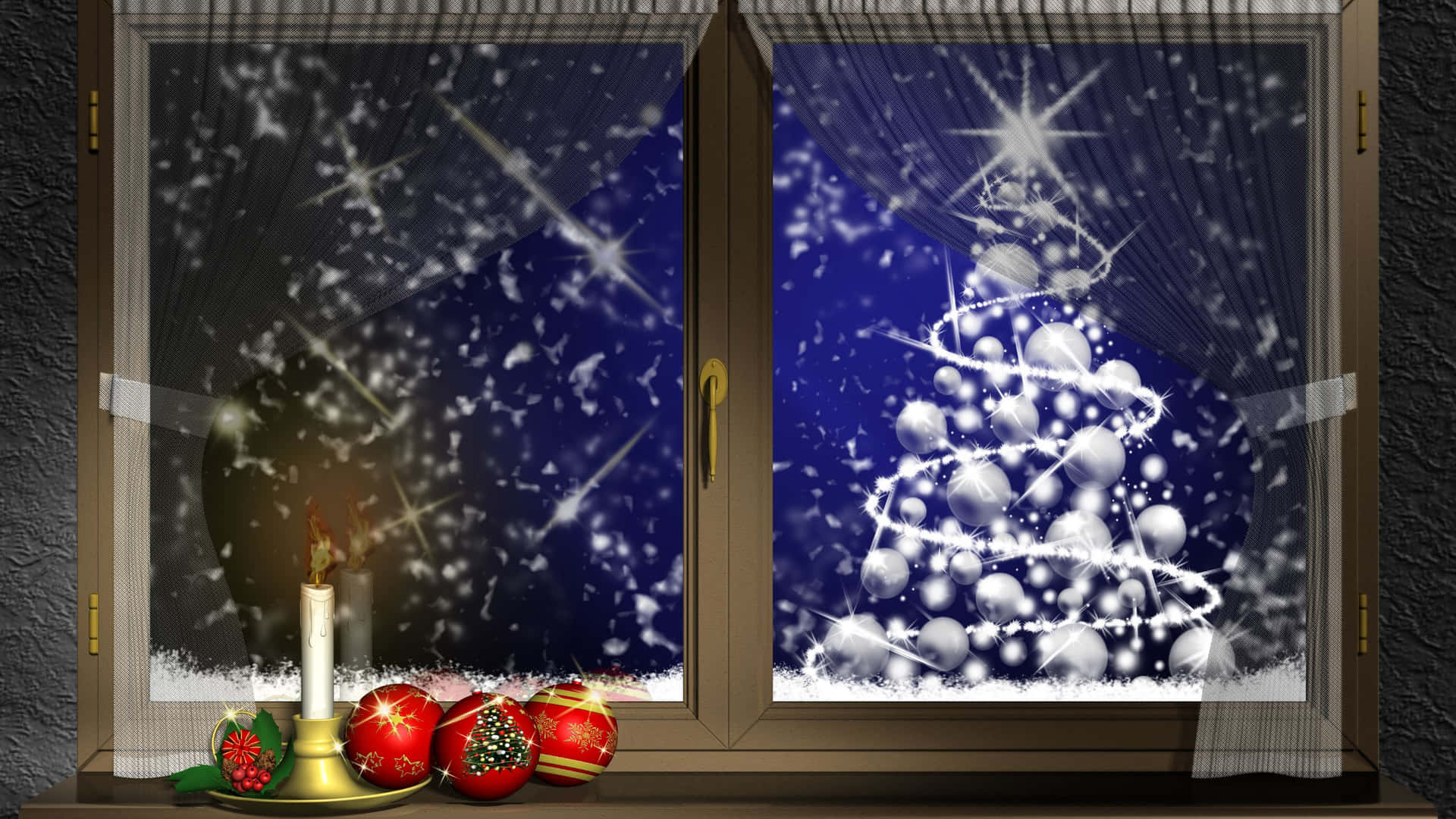 Christmas Aesthetic Tumblr Computer Screen Theme Wallpaper