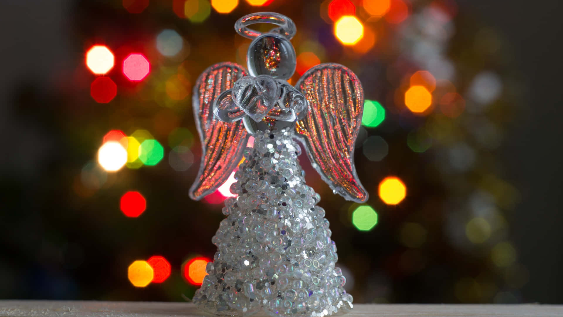 Christmas Angel Ornament Wallpaper