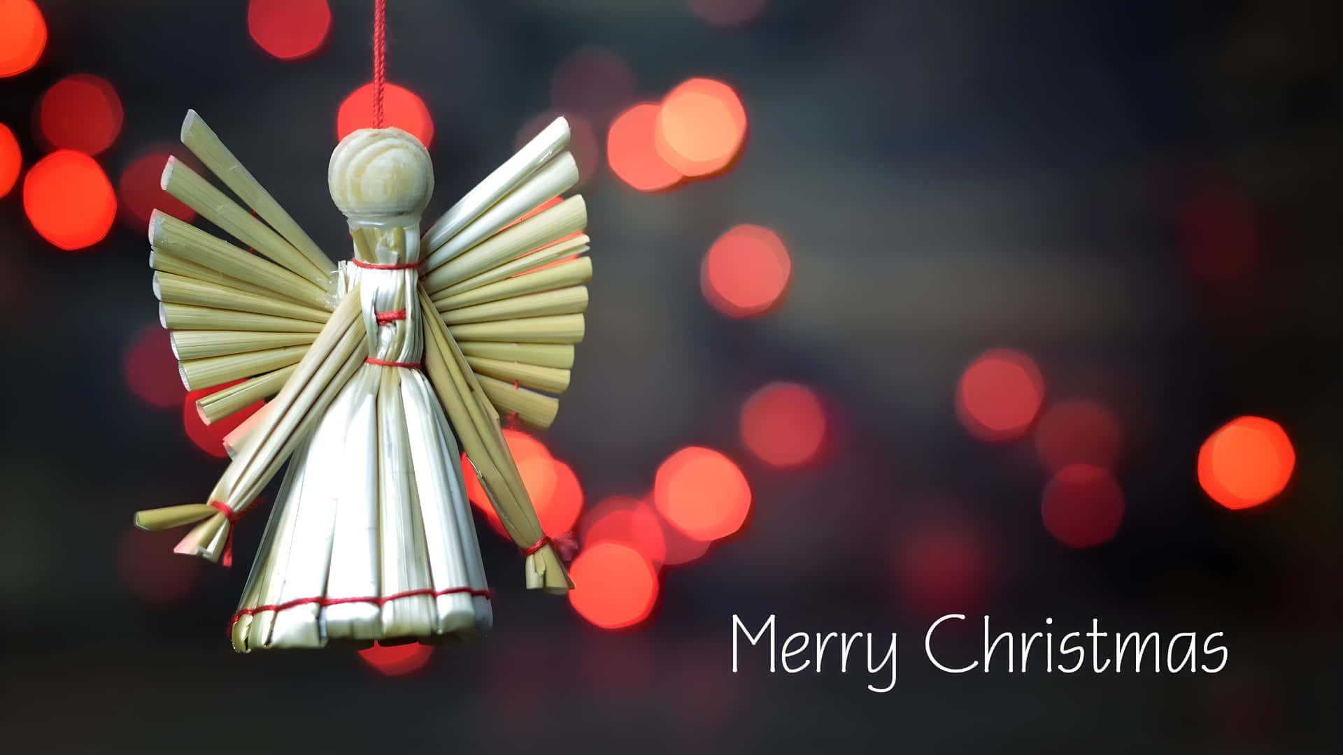 Christmas Angel Ornament Wallpaper
