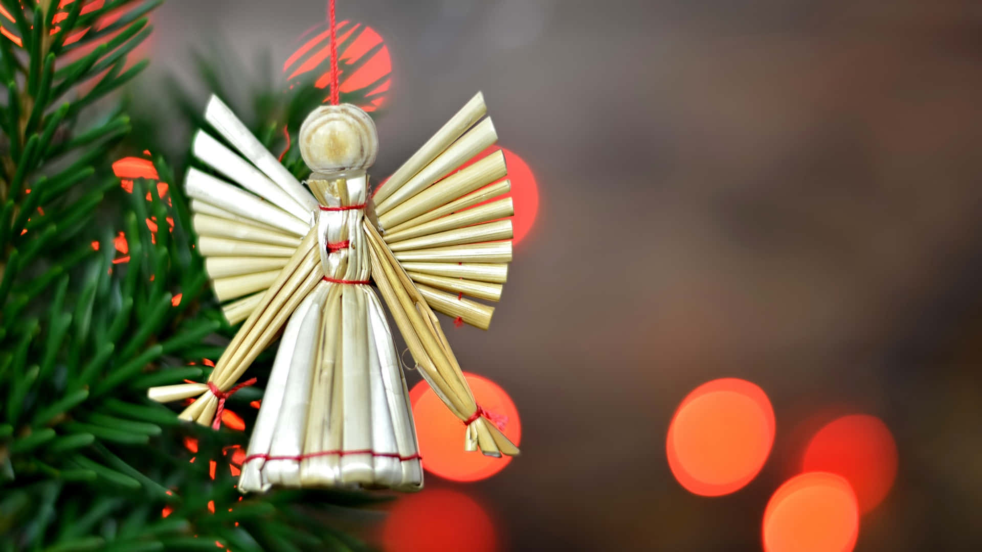 Christmas Angel Ornament Wallpaper