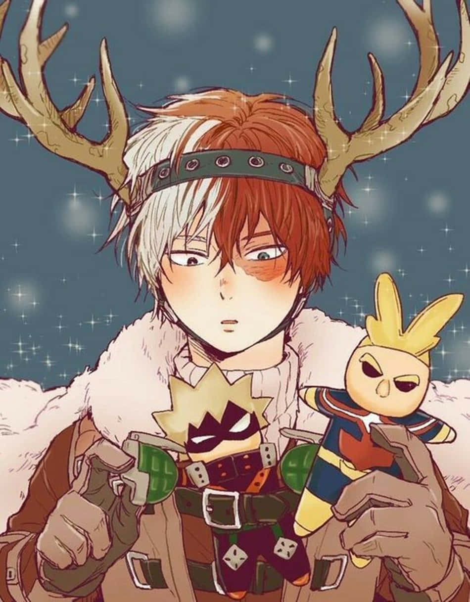 Christmas Anime Boys Shoto Wallpaper