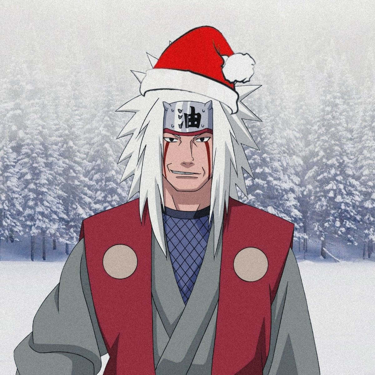 Celebrating Christmas With Anime Boys Wallpaper