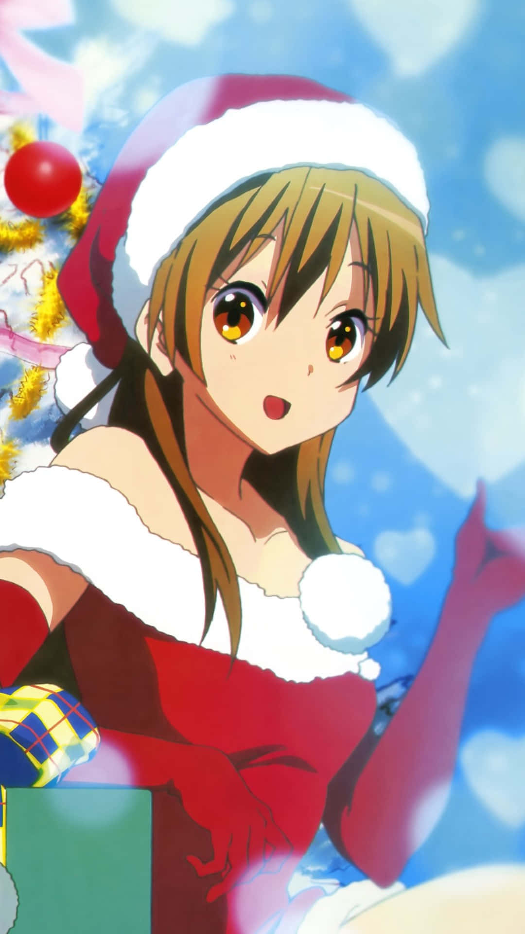 Imagende Perfil De Anime De Navidad: Personaje De Anime De A-1. Fondo de pantalla