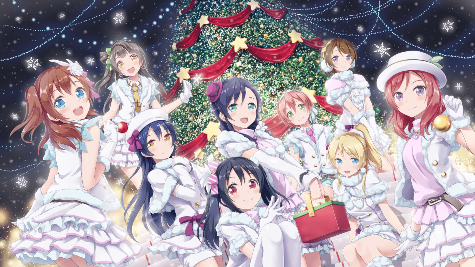 Christmas Anime Pfp Of Love Live Wallpaper