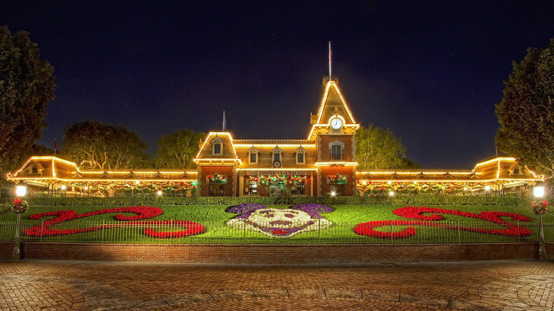 Navidaden Disneyland En Tu Escritorio Fondo de pantalla