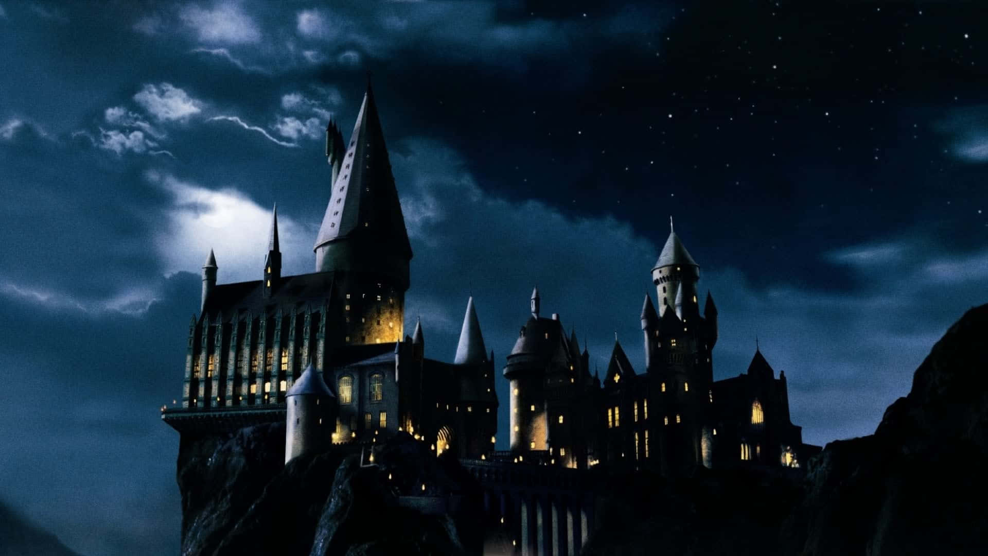 Imgun Mágico Navidad En Hogwarts Fondo de pantalla
